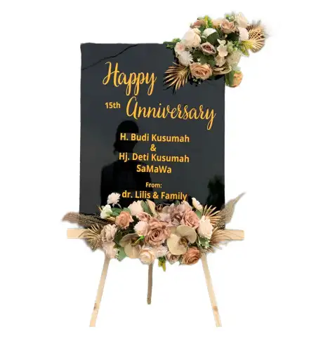 Papan Bunga Akrilik podomoro park bandung