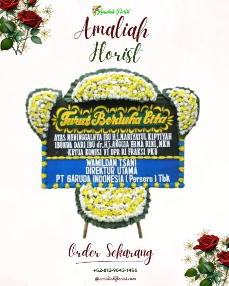 Papan Bunga Duka podomoro park bandung